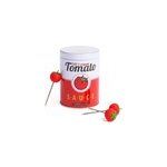 Pics ap�ritif tomates cerises et leur bo�te pop art