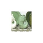 Pichet ou vase c�ramique poisson matcha
