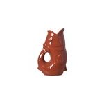 Pichet ou vase poisson terracotta