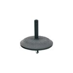 Pied de parasol cadran - béton - 25 kg - Pied de parasol cadran - béton - 25 kg -