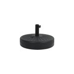 Pied de parasol circulaire en plastique rsistant