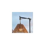 Pied support de lampe gris hold me