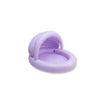 Piscine enfant avec auvent l�opard lila (100 cm)