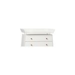 Plan  langer pour commode luna blanc