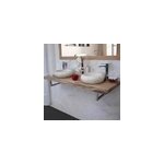 Plan pour vasque teck massif 180cm shark