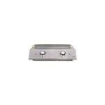 Plancha électrique inox 2 thermostats Plancha électrique inox 2 thermostats
