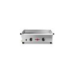 Plancha gaz 3000w plaque inox 54x33cm