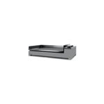 Plancha � gaz premium 75 chassis acier noir et gris - forge adour