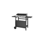 Plancha au gaz s�ville - 3 br�leurs 7, 5kw + chariot