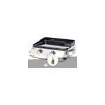 Plancha � gaz vera 200 avec cuve en inox - somagic + d�graissant plancha