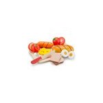 Planche d'aliments en bois  dcouper