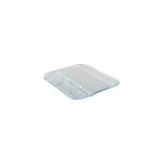 Plat 4 compartiments carré en verre Plat 4 compartiments carré en verre