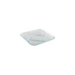 Plat 5 compartiments carré en verre Plat 5 compartiments carré en verre