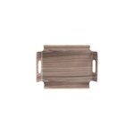 Plateau no angle 39. 5x28. 5 cm brun