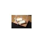 Plateau � fromage en acacia avec couteau design fromage