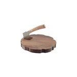 Plateau  fromage avec hache en acacia