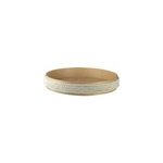 Plateau rond en bois avec corde 45cm