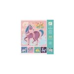Pochoirs chevaux les petits djeco