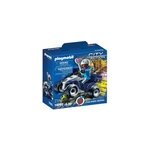 Policier et quad