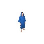 Poncho, adulte sortie de bain - bleu