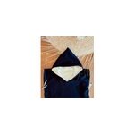 Poncho de bain bleu nuit