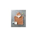 Poncho de bain camel