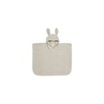 Poncho de bain lapin nougat (1 - 4 ans)