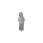 Poncho enfant , sortie de bain - gris