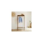 Portant en bois de teck 85 cm