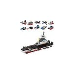 Porte - avions convertible 10 en 1, avec 235 pi�ces.