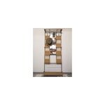 Porte - manteau en osier et m�tal n�224