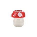 Porte - stylo en cramique champignon