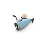 Porteur moto - bleu