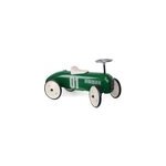 Porteur voiture vintage vert british