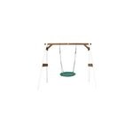 Portique en bois avec balançoire - sièg Portique en bois avec balançoire - sièg