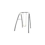 Portique mtal noir 1 balanoire axi