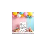 Poster livre d'or anniversaire ou mariage � remplir - format a3