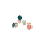 Pots de conservation biosourcés 6x250ml Pots de conservation biosourcés 6x250ml