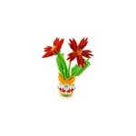 Pot de fleur en origami 3d - taille l Pot de fleur en origami 3d - taille l