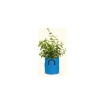 Pot en g�otextile respirant bleu - 20cm