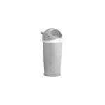 Poubelle  couches baleine gris clair