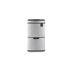 Poubelle de tri  capteur 64l, inox edition - n1010