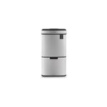 Poubelle de tri  capteur 69l, inox edition - n1012