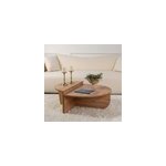 Poul table basse ronde podium pin atlantique 90cm Poul table basse ronde podium pin atlantique 90cm