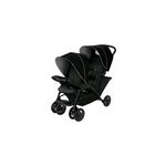 Poussette double stadium duo noir - gris
