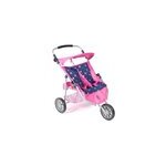 Poussette jogger 3 roues pour poupées ju Poussette jogger 3 roues pour poupées ju