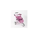 Poussette jogger 3 roues pour poupées ju Poussette jogger 3 roues pour poupées ju