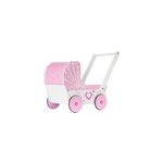 Poussette pour poupe en bois poussoir