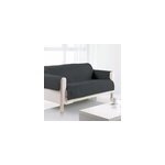 Prot�ge canap� 2 places 175x210 cm noir