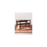 Pupitre d'�colier double en bois n�554